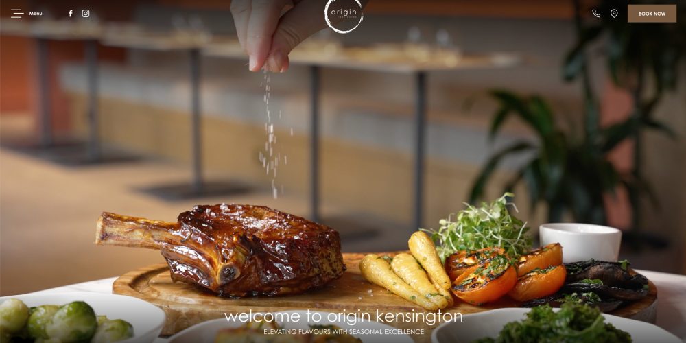 website design london restaurant